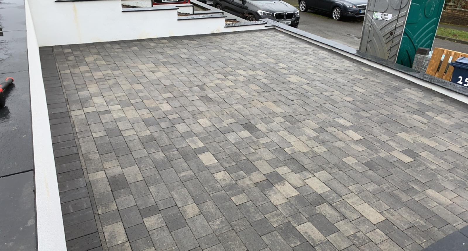 Driveway project by Judge Building Services in Buckinghamshire