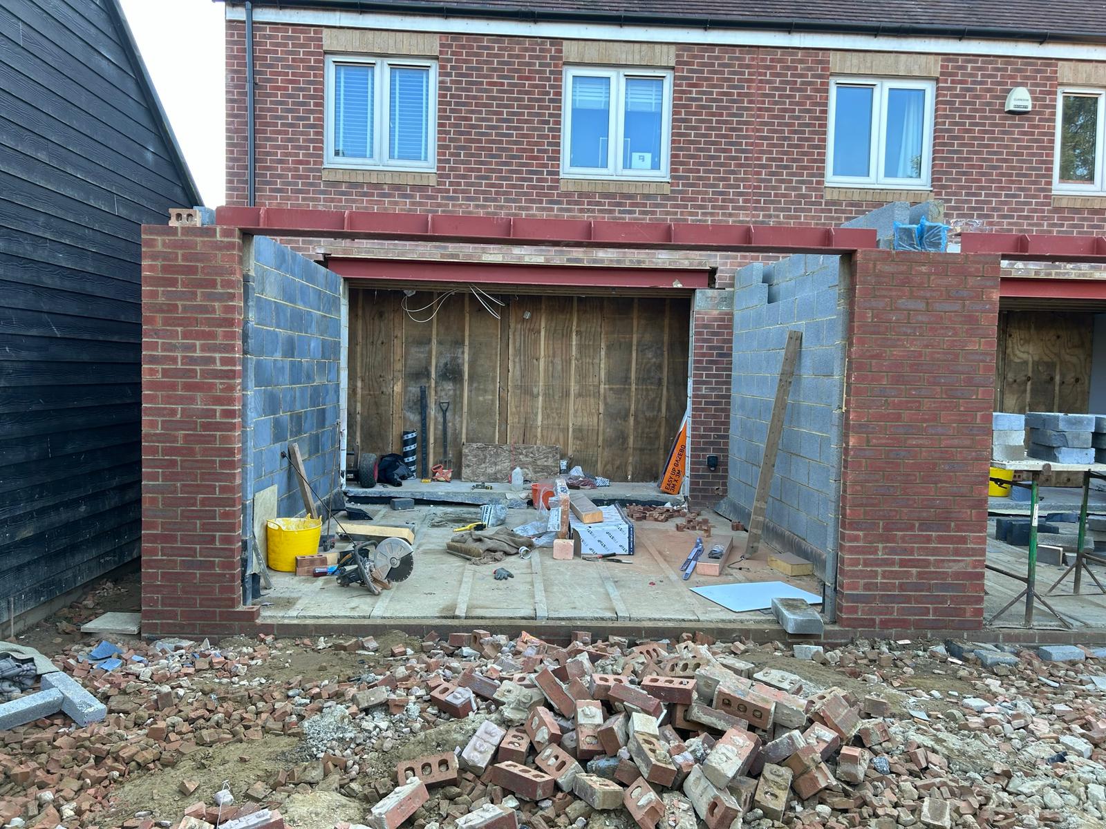 Rear house extension in Stokenchurch