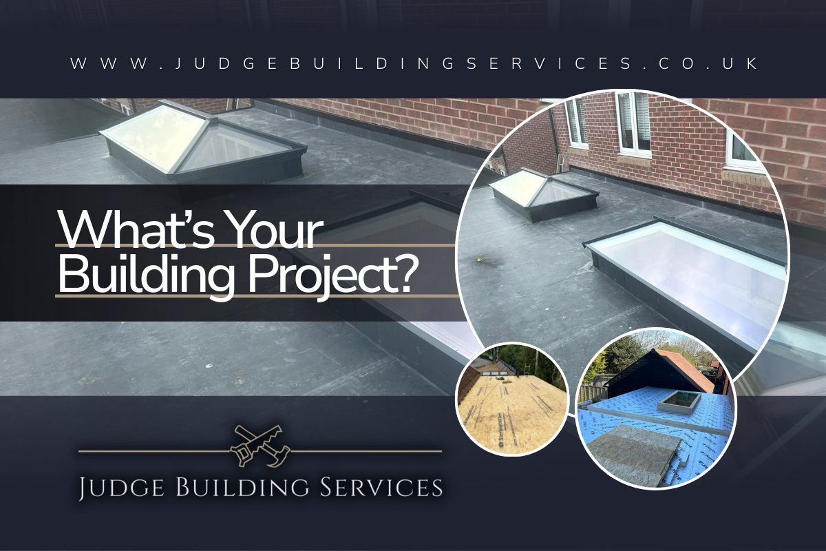 New flat roof with rubber covering in Stokenchurch